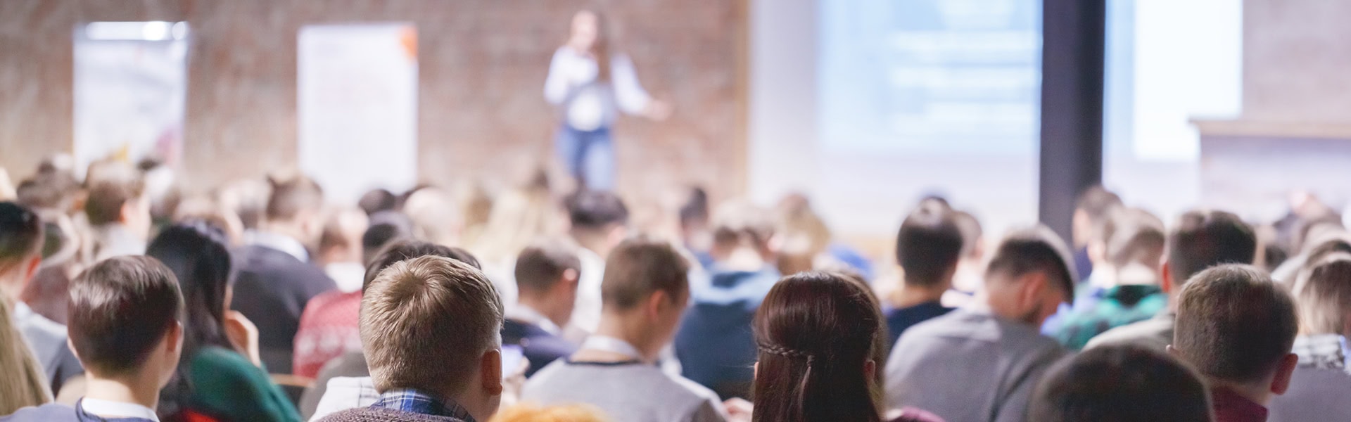 Business Conference Audience Speaker