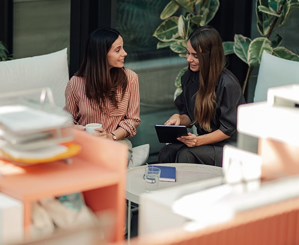 Women Business Meeting Office Lounge