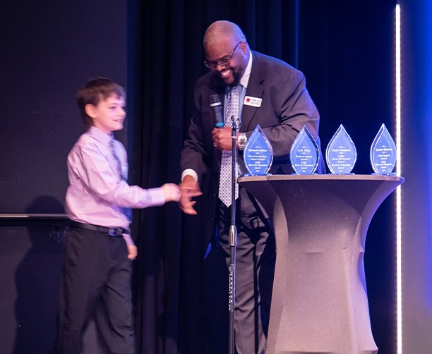 Heart Of A Champion Awards Presentation Stage