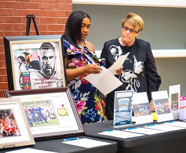 Silent Auction Table Bid Sheets Fundraiser